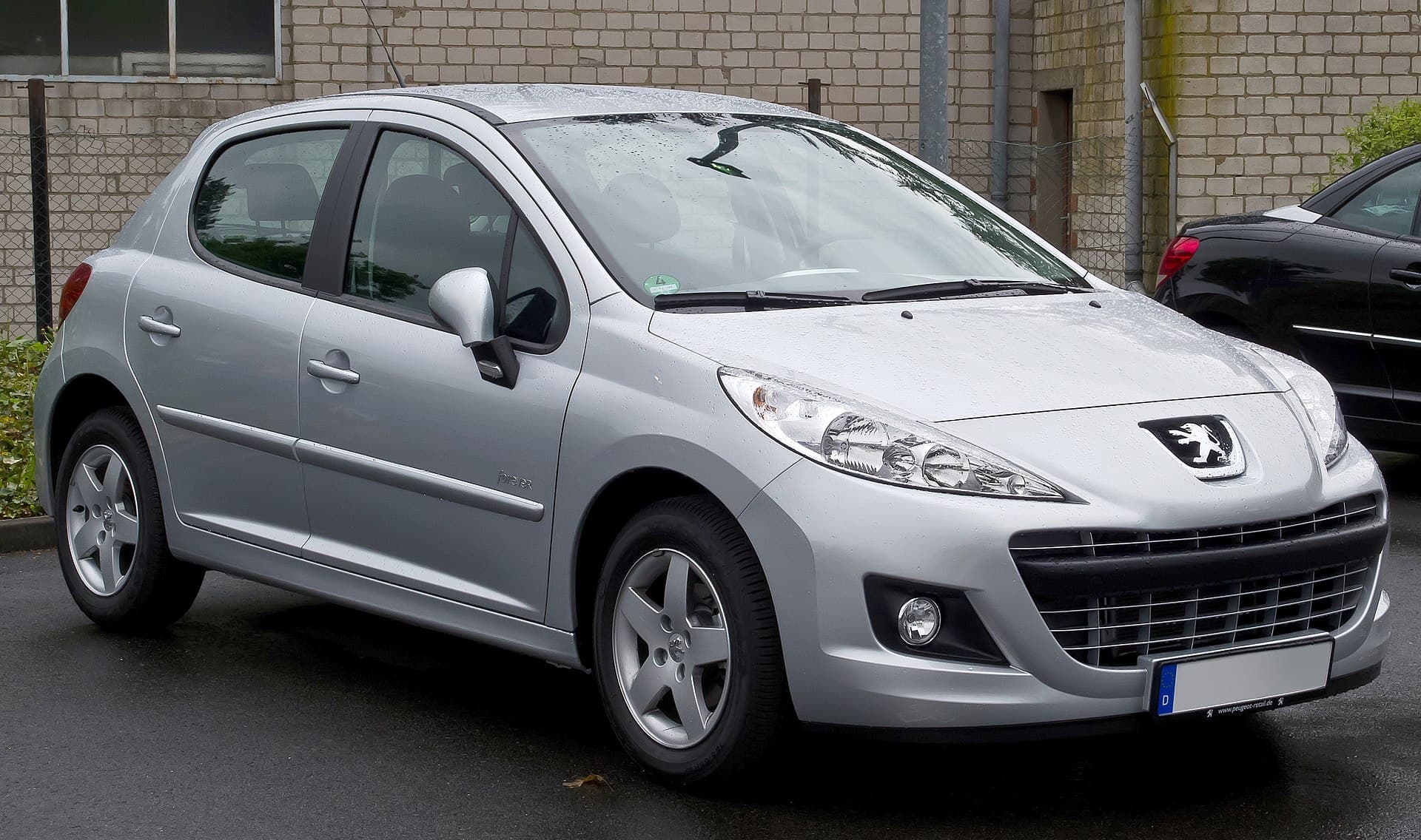 Peugeot 207, vedere fata